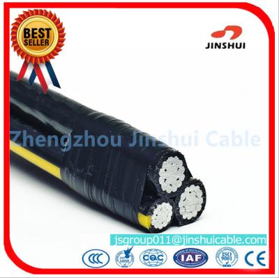 China Polyethylene Insulation Triplex Electrical Wire , AAAC Overhead Service Conductors for sale