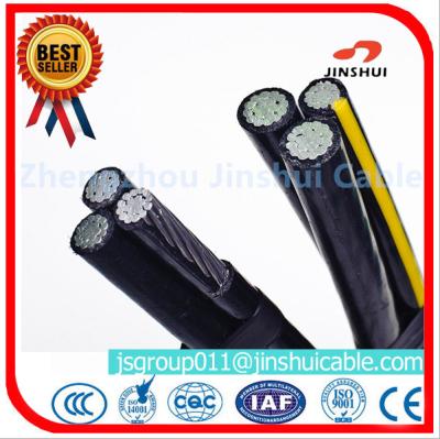 China 3 * 70 + 70 Sq Mm Aluminum Overhead Power Cables Quaduplex Wire Eco - Friendly for sale