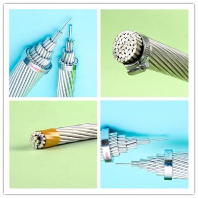 China 4 0 Awg Wire Aluminum Electrical Conductor , 556.5 MCM Bare Overhead Conductors for sale