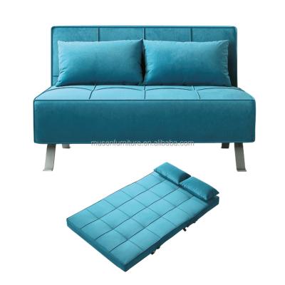 China Wholesale Sofa Cum Bed Foldable Modern Factory Metal Frame Collapsible Folding Sofa Bed for sale