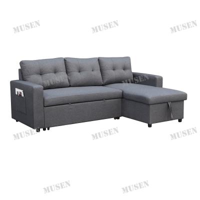 China Soft Factory Provided Living Room Sofa Furniture Fabric Luxury Leisure Sofa Bed for sale