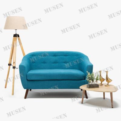 China Wholesale Soft Upholstered Wooden Sling Sofa Cheap Set Living Room Furniture for sale