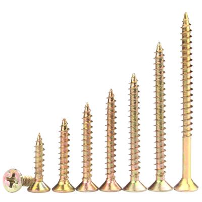 China K4661 New 3.5x35mm Packing Fiberboard Screw Hardware Accessories Factory Outlet Flat Tapping Screw Wholesale for sale