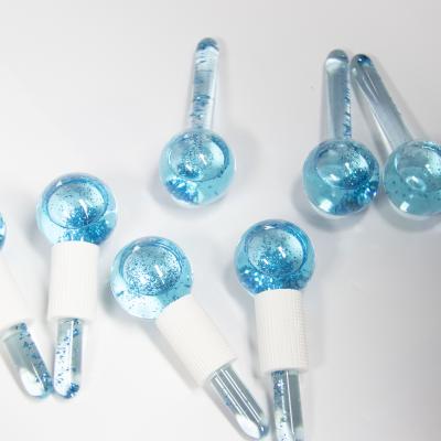 China Pigment Mini Cool Ice Roller Face Massager Removal 2022 New Trend Facial Globes for sale