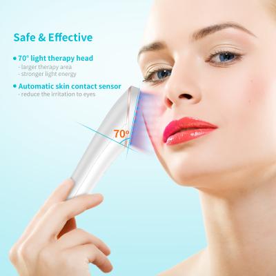 China Multifunction Anti-Puffiness Facial Massager Laser Home RF EMS Face Beauty Device for sale