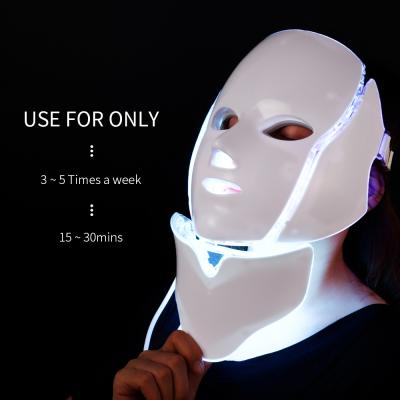 China Dye Removal Phototherapy Beauty Mask PDT Led Machine Facial Light Up Therapy Led Facial Mask for sale