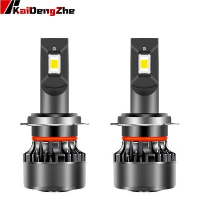 China Car Accessories 85W LED Bulb High Beam Lights Super Bright 6000K H7 LED Headlight 18*12*5CM for sale