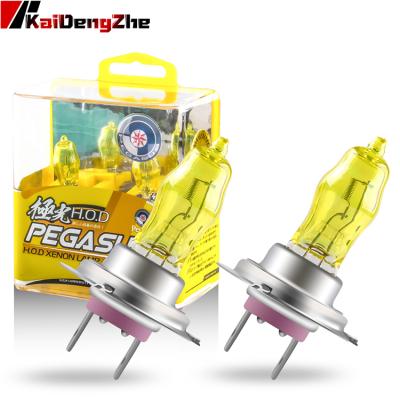 China Universal Fit Bright Car Light H1 H3 H4 H7 H8 9005 9006 Headlight Bulb 100W 12V Halogen Light for sale