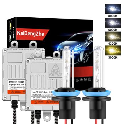 China Universal Fit 80W 8000K Headlight Quick Start Ballast Crystal HID H8 Xenon Kit Hid Car Lights for sale