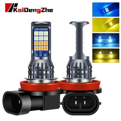 China Hot Selling Super Bright H8 Aluminum Alloy H11 Led Bulb 12V Car Led DRL Fog Light for sale