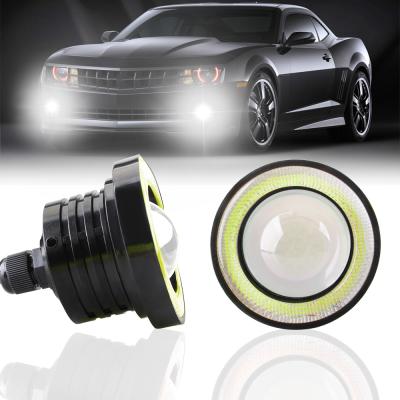 China New Cheap Aluminum Alloy 2.5 Inch Halo 30W White Ring Around COB Angel Eyes Fog Lamp 12V for sale