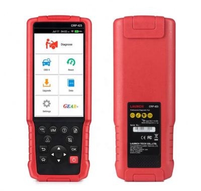 China Supports All 10 Models Of OBDII Test 2022 OBD2 Code Reader Scanner Support Engine/ABS/AT OBD Full Functions OBD2 CRP 423 Auto Diagnostic Tool for sale