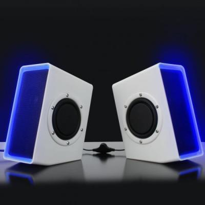 China LED light classic design High Fidelity Speaker for cell phone / Smartphone / Laptop for sale