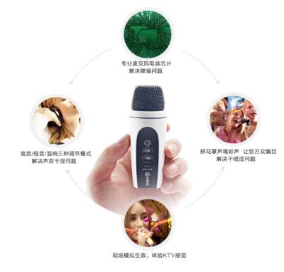 China Condenser pickup external smartphone microphone for audio recording for sale