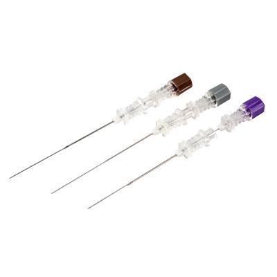 China SUS 304 18G-27G 90mm Needle Pencil Spinal Point With Introducer Needle for sale