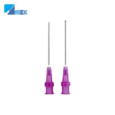 China Blunt tip needle for fill 5 micron filter needle for sale