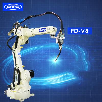 China High efficiency Welder On Metal Stainless Steel Low spatter Six Axis Robot Arm On  Welding Machines for sale