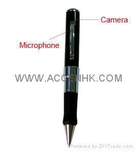 China Pen Camera Spy Hidden Camera Covert Private Detective gadget Audio Video DVR Recorder for sale