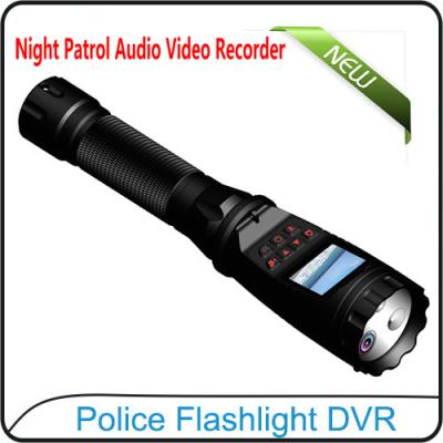 China 1080P Police Flashlight DVR On-site Enforcement Audio Recorder Night Patrol Video Camera for sale