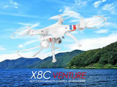 China X8C 2.4G 4CH 6-Axis Venture RC Quadcopter Drone Headless Aerial Photography 2MP Fly Camera for sale