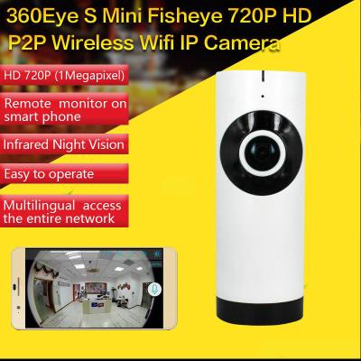 China EC2 Mini 180° Panorama Camera Wireless WIFI P2P IP Night Vision Home Security Surveillance iOS/Android APP Control for sale