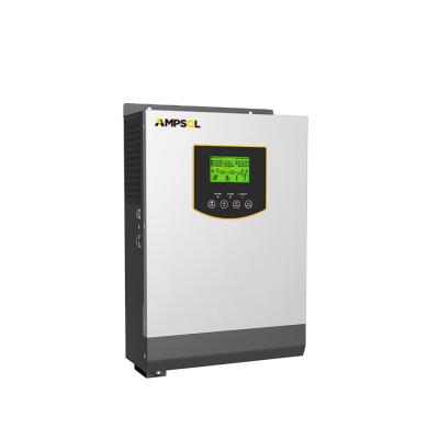 China AMPSOL PV18-1012 VPK 1000Watt 1000W 1000 Watt 1Kva 12Vdc 12V 12V Off Grid Hybrid Solar Inverter 225*355*92mm for sale