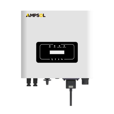 China AMPSOL 220V 3.6Kw Single Phase On Grid String Solar Inverter 330X323X190mm for sale