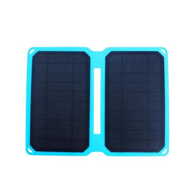 China AMPSOL Mini Folding Solar Charing Panel Potable Solar Panels 10W 10 Watt Waterproof With Usb Other for sale