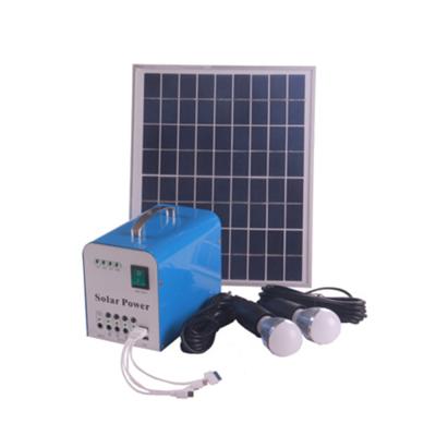 China -AMPSOL Portable Home Grid Small Mini 100W 100Watts Off Grid Solar Panel Power Lighting System For Home for sale