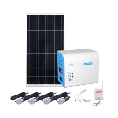 China AMPSOL Home 288W 300W Portable Off Grid Solar Panel Power Lighting System For Home for sale