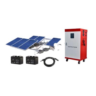 China AMPSOL Full House House 1.6Kw Solar Cell Panel Home Hybrid Power Supply System for sale