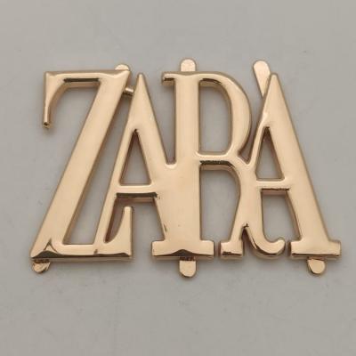 China High Level Zinc Alloy Letter Accessories Buckle For Buckle Decoration for sale