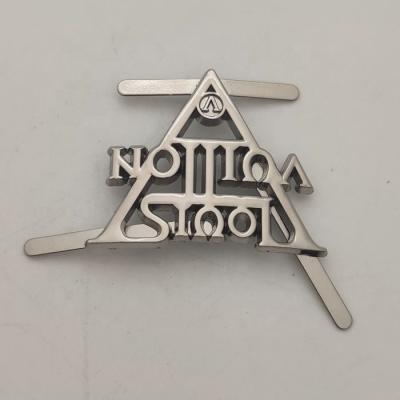 China High level zinc ally logo accessories buckle for woman/man buckle decoration for sale