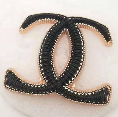 China Zinc ally letter form high level accessories for woman buckle decoration for sale