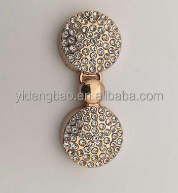 China Shoe Buckle Shinine Ring Pendant Shoe Buckle Diamond With Crystal Shoe Buckle Accessories For Lady Shoes for sale