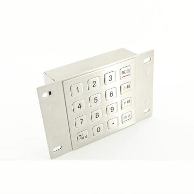 China Industrial Equipments Industrial Entrance Equipment Encrypted PPE Metal Password Keypad for sale