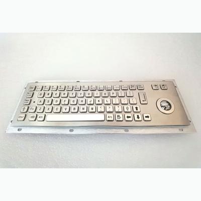 China All Kinds of KIOSK Machinery KIOSK Metal Stainless Steel Terminal Trackball Keyboard for sale