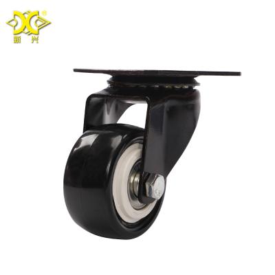 China PIVOT Wheels Silent General Furniture High Quality Rotating Wheel Rubber Casters for sale