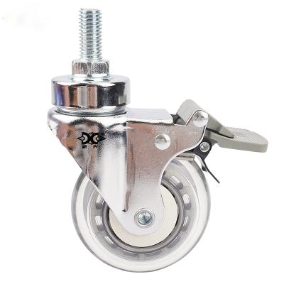 China Hospital Beds 3 Inch Swivel Hospital Caster Bed Wheel Casters Medical Hospital Beds Stemming Caster Wheels for sale