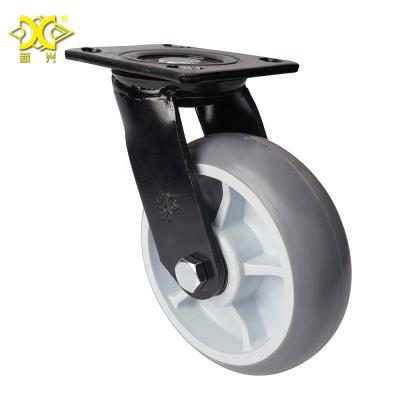 Chine New American 150mm TPR Material Wheel Heavy Duty Swivel Furniture Caster à vendre