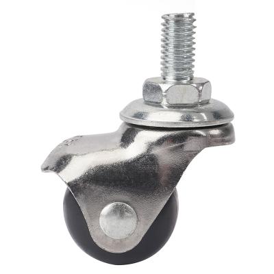 中国 Hot Sale Wholesale Round Rollers Movable Rubber Ball Casters PIVOT Casters 販売のため