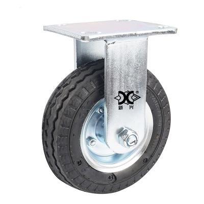 Κίνα High Quality Silent PIVOT Hot Selling Stem Caster 6 Inch Pneumatic Wheel Rubber Casters προς πώληση