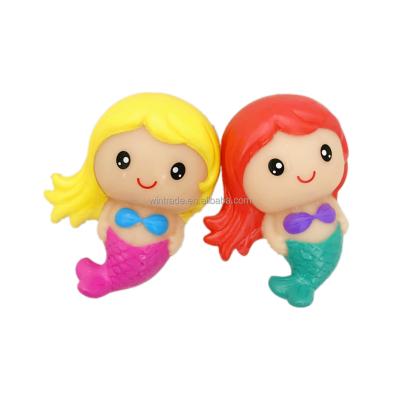 China Custom Funny PVC Cognitive Floating Toy OEM Floating Rubber Light Up Mermaids Train Bath Toys for sale