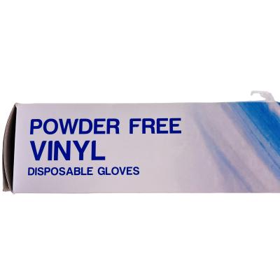 China Disposable Glove Eco-Friendly Power Work Food Kitchen Vinyl Free Glove For Food Service for sale