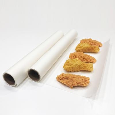 China Custom Silicone Coated Parchment Baking Paper For Cake Baking for sale