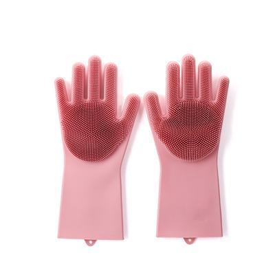 China Anti-slip Pet Other Ware Pet Gloves Silicone Washing Gloves For Dish Washing for sale