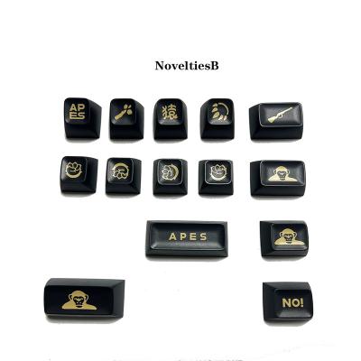 China ABS Customized ABS Key Cap Double Shot SA Keycaps For Mechanical Gaming Keyboard Cable Keycaps for sale