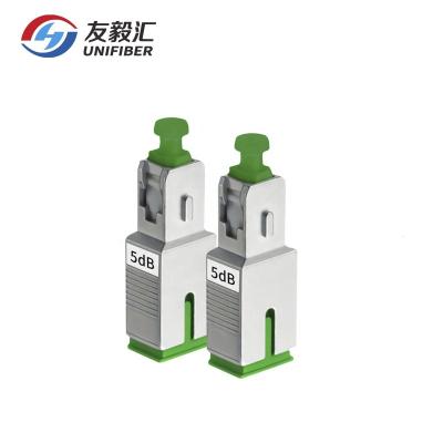 China FTTH SC Plug In Optical Fiber Attenuator With Wide Attenuation Range 1~25dB for sale