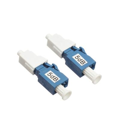 China FTTX Single Mode LC Male / Female Optical Attenuator 3dB 5dB 10dB for sale