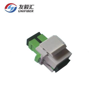 China FTTx SC/LC Fiber Optic Trapezoidal Module Jack for sale